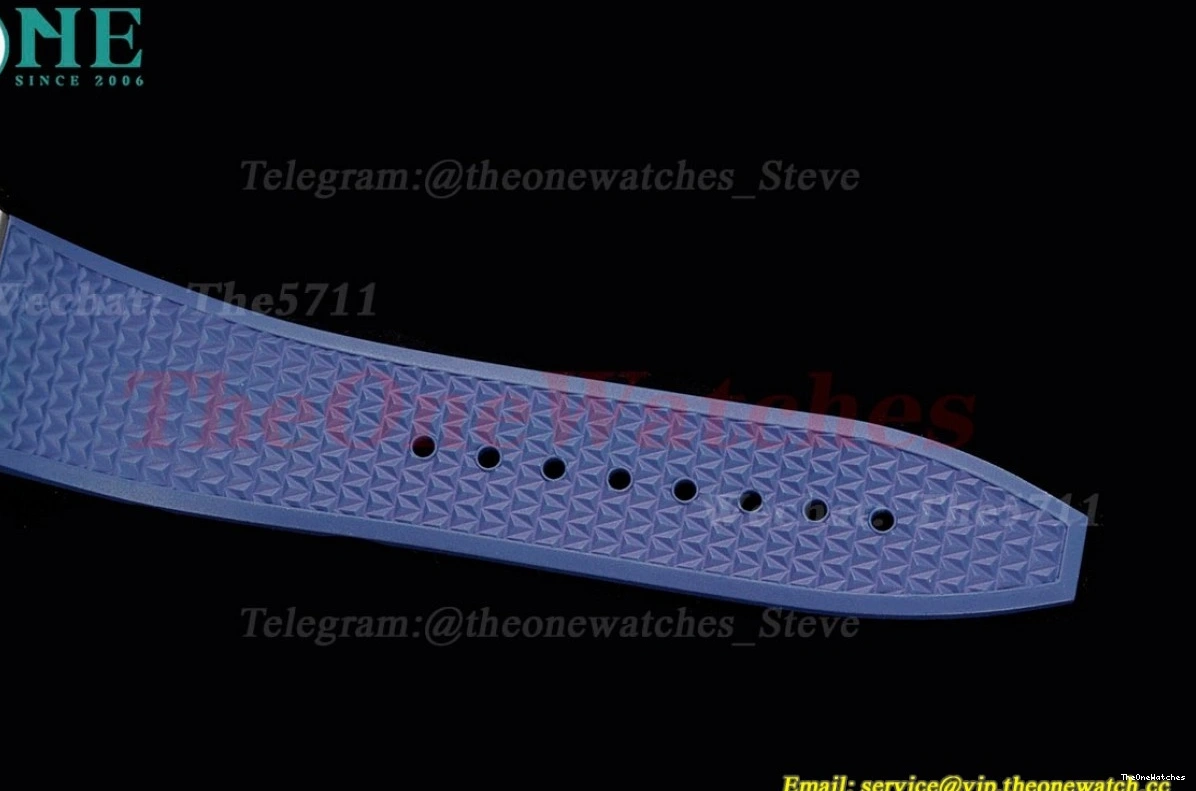 RU 6000V Overseas BBR ref Stk Tourbillon SS Blue 0110